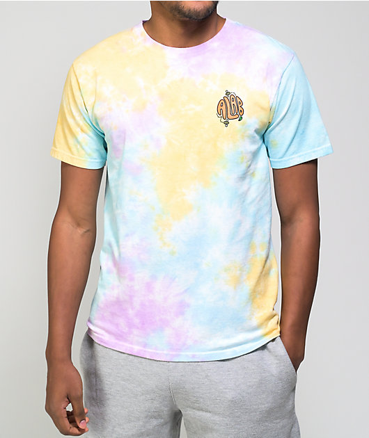 A-Lab Happy Days Rainbow Tie Dye T-Shirt