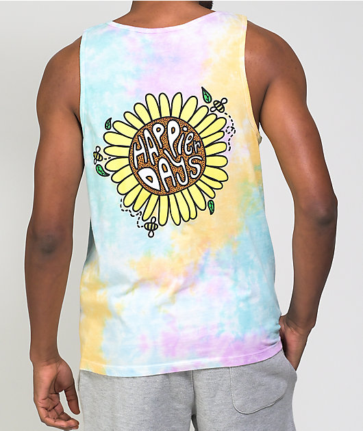 Made in Seattle Love what you do Tie dye flow tank