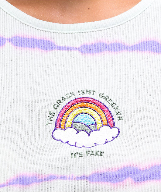 A-Lab Honey Tie Dye Rainbow Tank Top