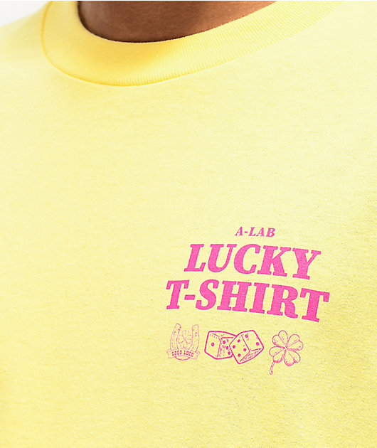 A-Lab Lucky camiseta amarilla 