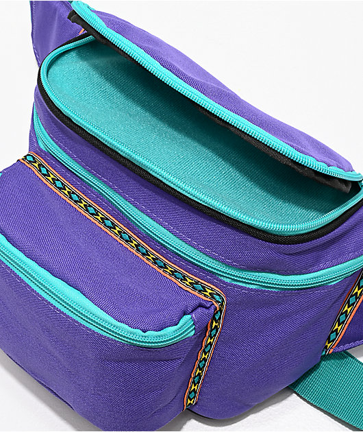 A-Lab Partypack Purple & Teal Fanny Pack