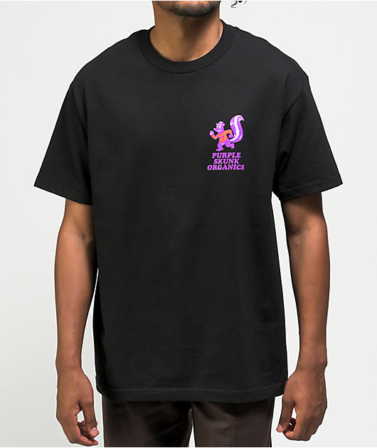A-Lab Purple Skunk Black T-Shirt