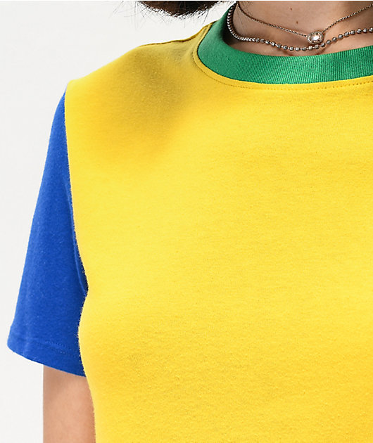 red and yellow top