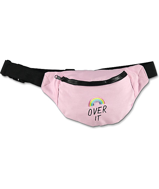 light pink fanny pack