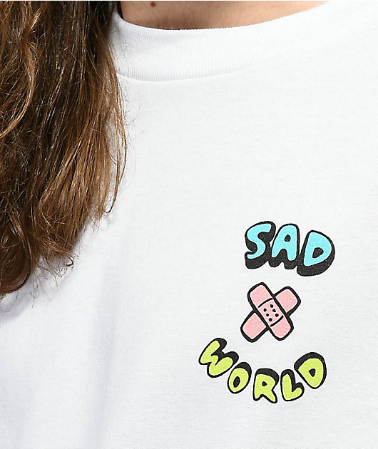 A-Lab Sad Sad World camiseta blanca 