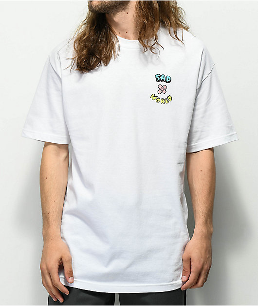 A-Lab Sad Sad World camiseta blanca 