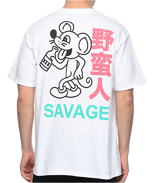 A-Lab Savage White T-Shirt