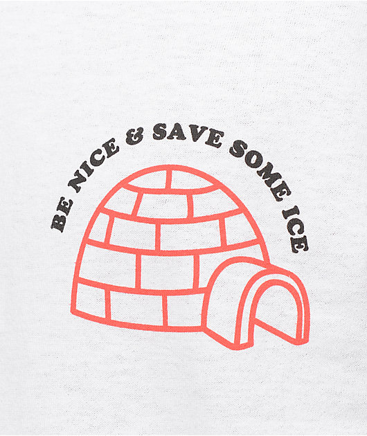 A-Lab Save The Ice camiseta blanca