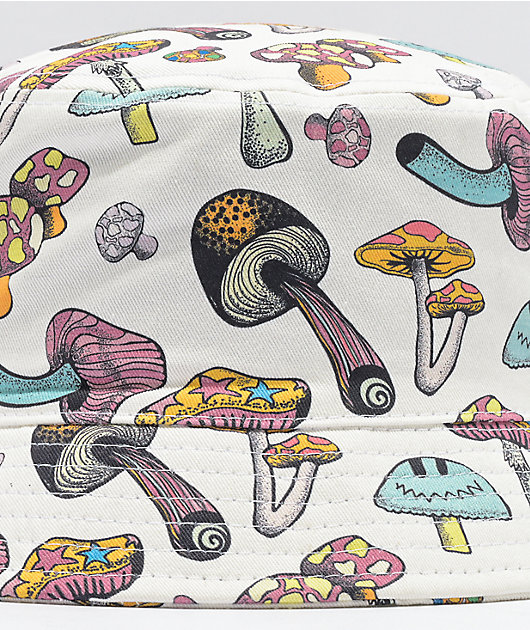 A-Lab Shroomy White Bucket Hat
