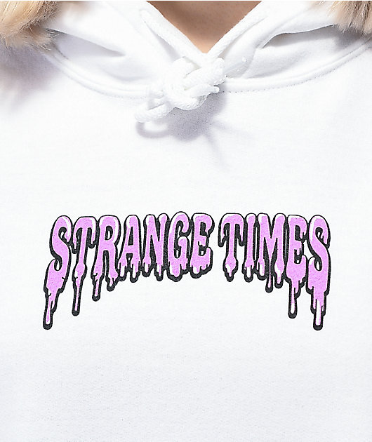 A-Lab Strange Times White Hoodie
