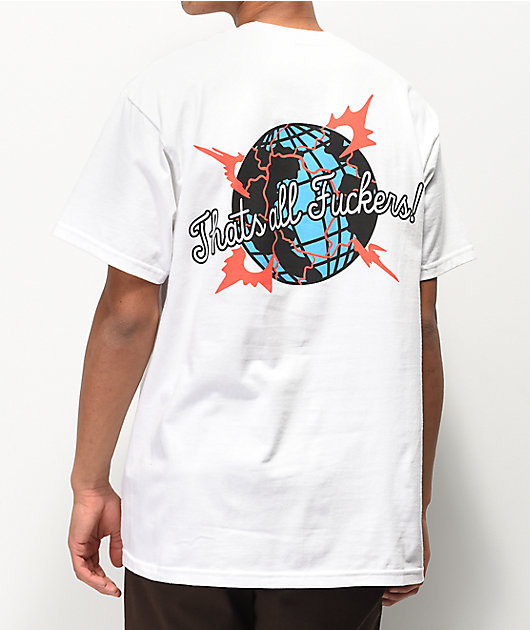 A-Lab That's All Frickers White T-Shirt