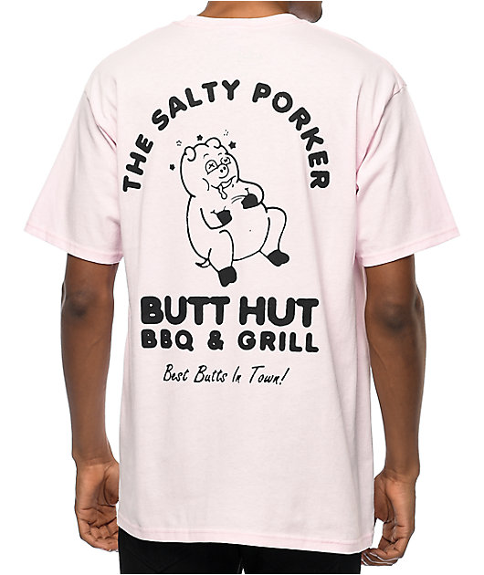 A-Lab Uncle Oinker's BBQ Pink T-Shirt