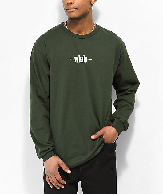 A-Lab Welcome To Heck Green Long Sleeve T-Shirt