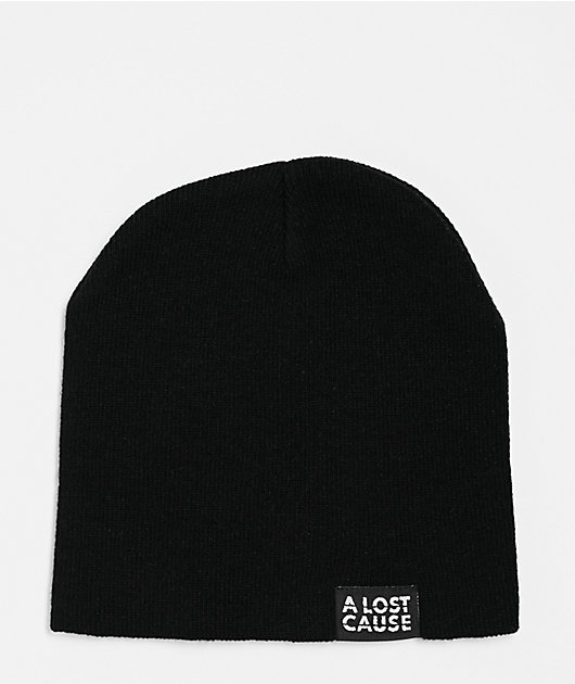 A Lost Cause Backdown Black Skully Beanie