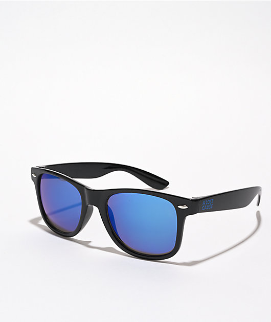 A Lost Cause Brushed Blue Sunglasses