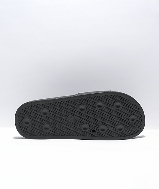 A Lost Cause Cheers Black Slide Sandals