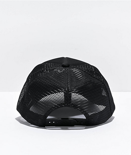 A Lost Cause Chrome Black Trucker Hat
