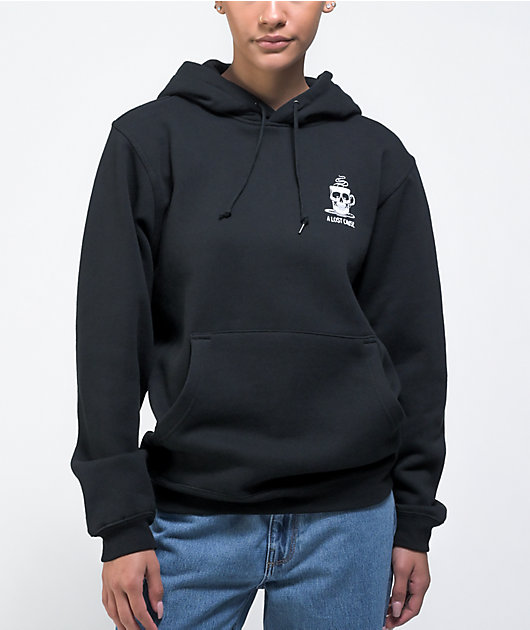 A Lost Cause Coffee & Chaos Black Hoodie