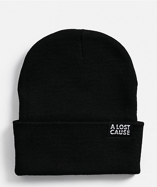 A Lost Cause Crown Black Beanie | Zumiez