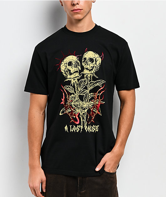 A Lost Cause Crown Black T-Shirt