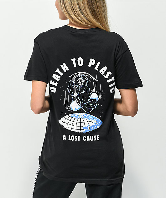 A Lost Cause Death Plastic Black T-Shirt 