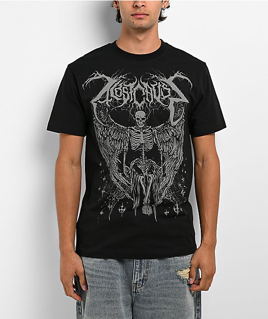 A Lost Cause Fallen Angel Black T-Shirt