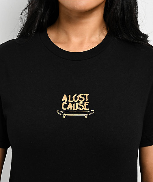 A Lost Cause Keep Rollin Black T-Shirt