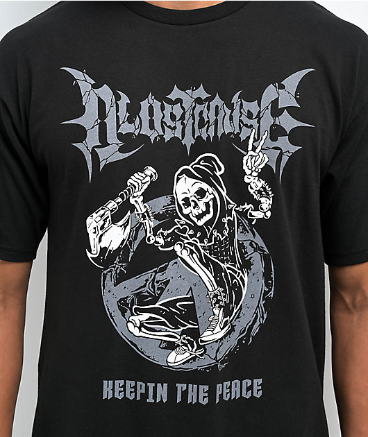 A Lost Cause Peace Keeper Black T-Shirt