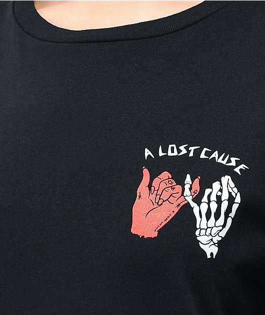 A Lost Cause Pinky Swear Black T-Shirt