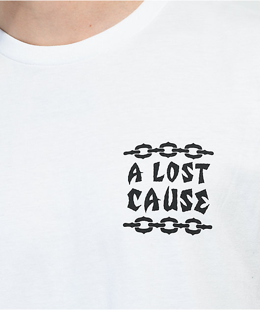 A Lost Cause R.I.P. It Up White Sleeveless T-Shirt