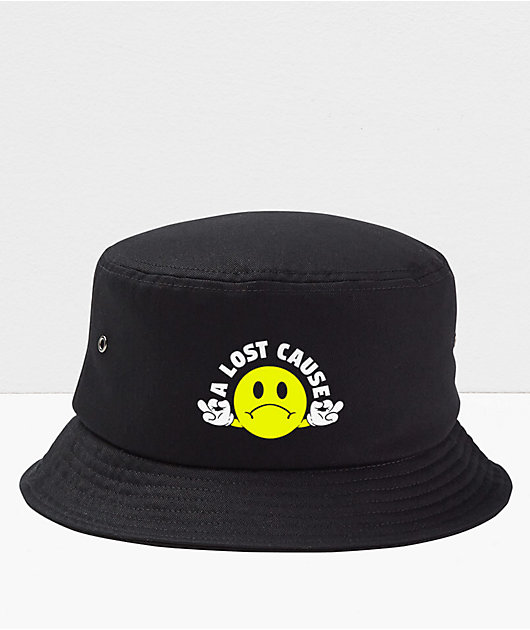 A Lost Cause Sad Times Black Bucket Hat