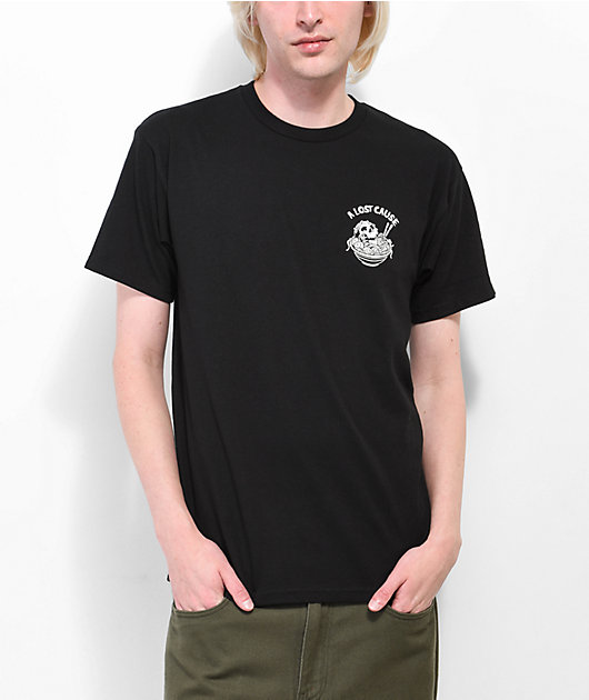 A Lost Cause Send Noods Black T-Shirt