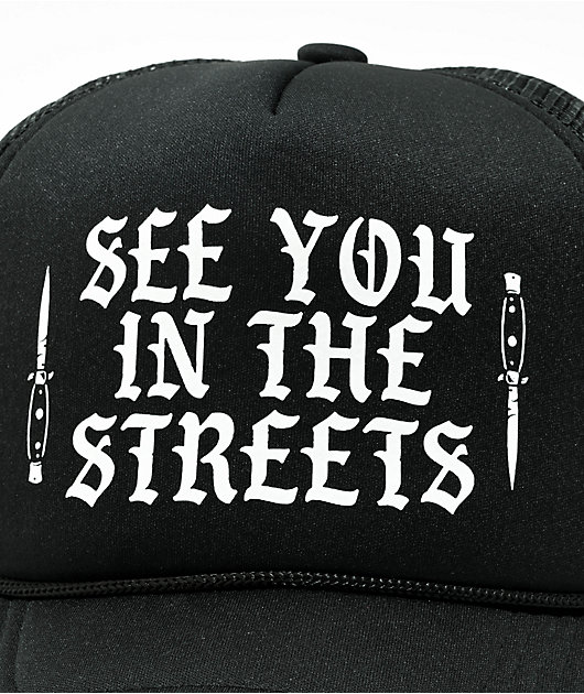 A Lost Cause Streets Black Trucker Hat