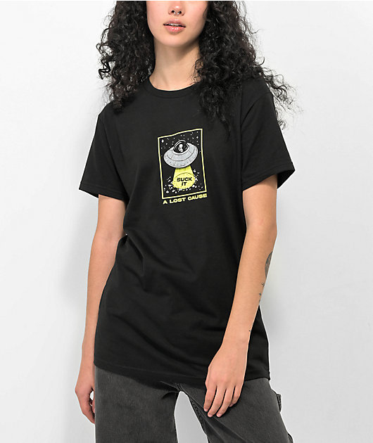 A Lost Cause Suck It Black T-Shirt