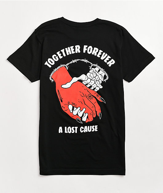 A Lost Cause Together Forever Black T-Shirt