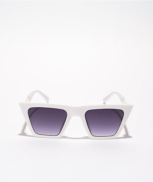 A Lost Cause Vogue White Sunglasses