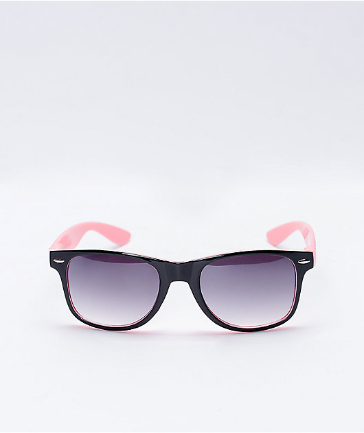 A Lost Cause gafas de sol con forro negro y rosa