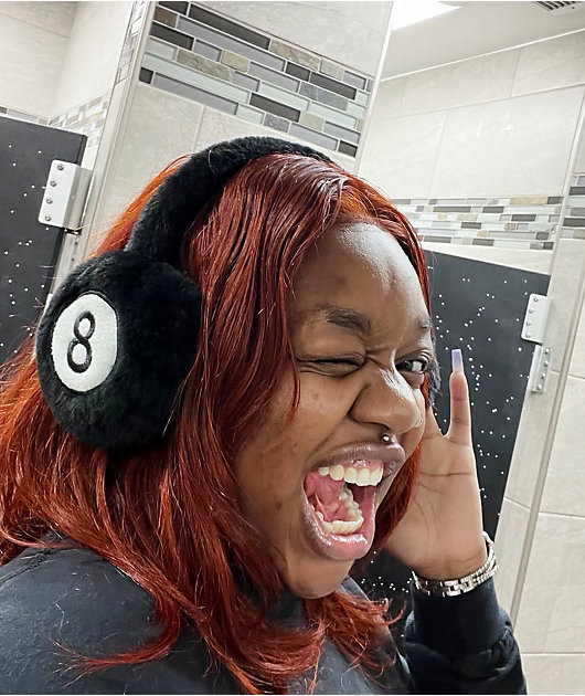 A.LAB 8 Ball Black Earmuffs | Zumiez