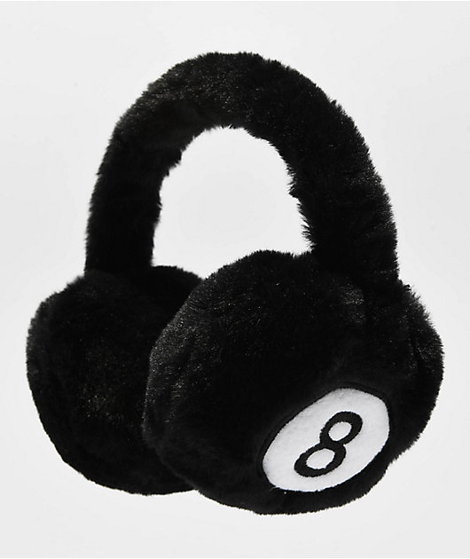 A.LAB 8 Ball Black Earmuffs | Zumiez