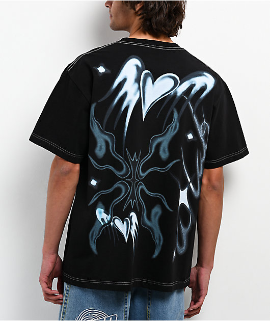 トップス BLACK EYE PATCH BLACKLETTER AIRBRUSH 国内即発】BLACK EYE PATCH BLACKLETTER AIRBRUSH