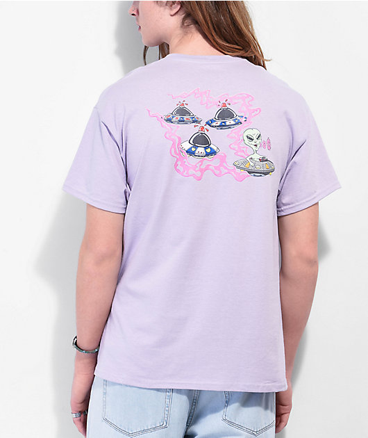 A.LAB Alien Puffs Lavender T-Shirt | Zumiez