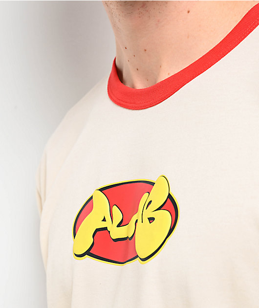 A.LAB Astro Cream Ringer T-Shirt