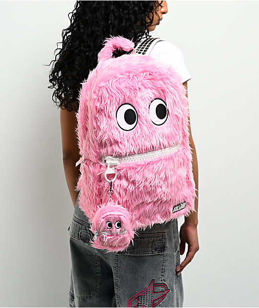 A.LAB Baby Monster Shag Zip Pouch Bag Charm | Zumiez