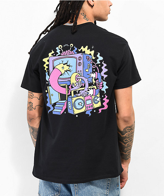 A.LAB Believe It Or Not Black T-Shirt
