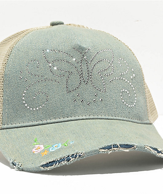Lucky Me Denim Trucker Hat main image 0
