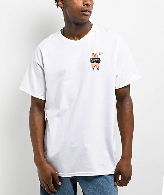 A.LAB Booked White T-Shirt