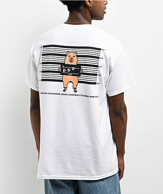 A.LAB Booked White T-Shirt | Zumiez