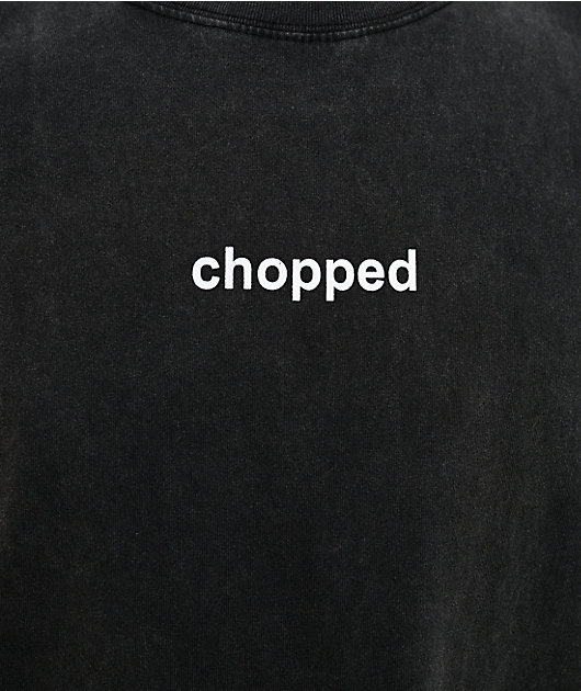 A.LAB Brainrot Chopped Black Wash T-Shirt