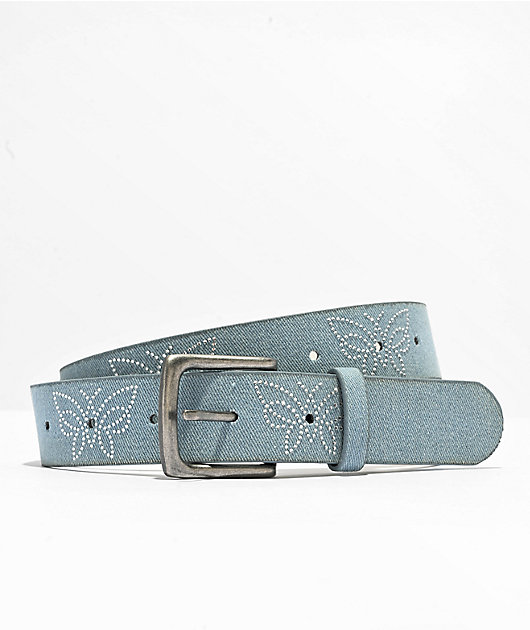 A.LAB Britney Light Blue Denim Belt | Zumiez