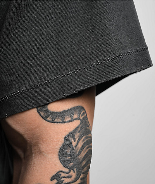 A.LAB Chill Guy Washed Black T-Shirt